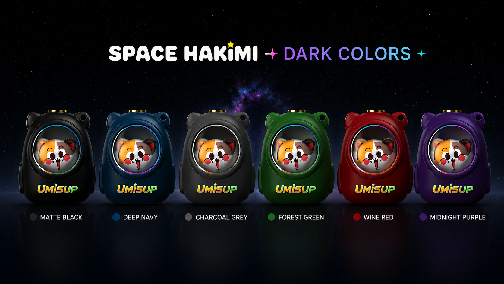 Space Hakimi dark color collection